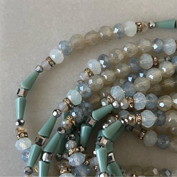 Rush by Denis & Charles Multi Stranded Beaded Statement Necklace - Picture 9 of 15